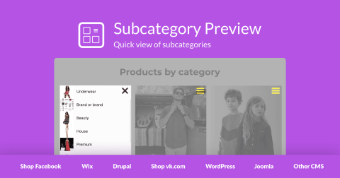 Subcategory Preview